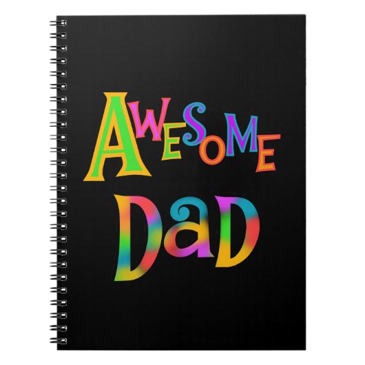 Carnet T-shirts et cadeaux superbes papa (Devant)