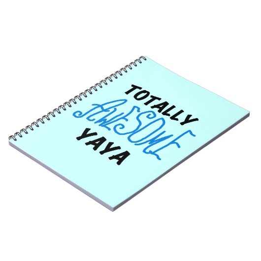 Carnet T-shirts et cadeaux Yaya totalement géniaux (Côté gauche)