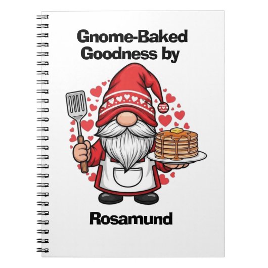 Carnet Tabard de cuisine tout imprimé (Devant)