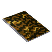 Carnet Tabby Cat Camouflage Art (Côté Droit)