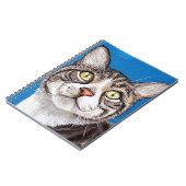 Carnet Tabby Cat Peinture (Côté gauche)