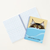 Carnet Tabby Chat Pékin Bleu Drôle (Intérieur)