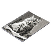 Carnet Tabby Gris (Côté gauche)