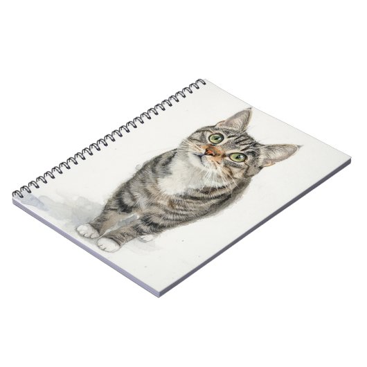 Carnet Tabby Muse Spiral Notebook (Côté gauche)
