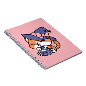 Carnet Tabby Witch Brew – Joli Design de Chat Halloween (Côté Droit)