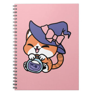 Carnet Tabby Witch Brew – Joli Design de Chat Halloween