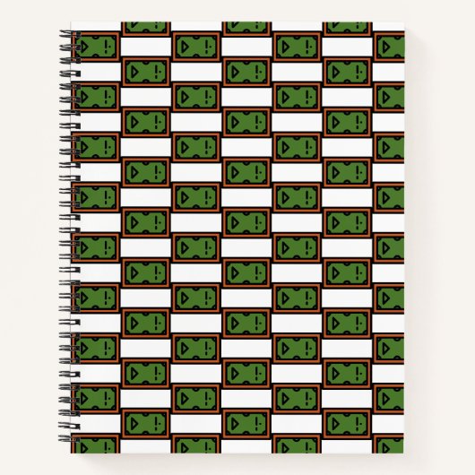 Carnet table de billard (Devant)