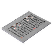 Carnet Table japonaise Hiragana & Katakana (Lucky Cat) (Côté gauche)