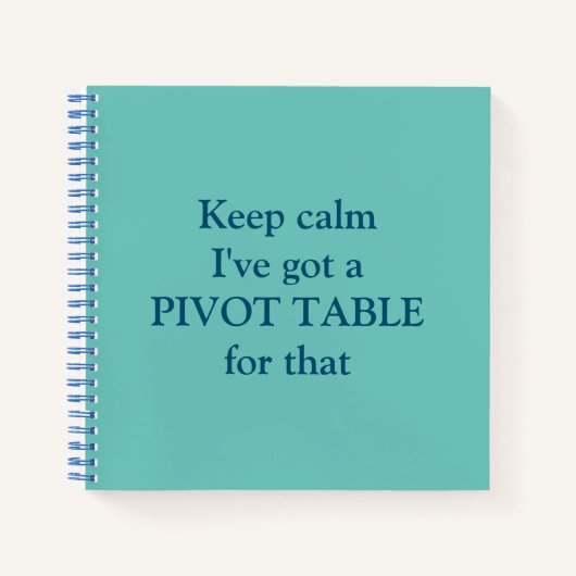 Carnet Table pivot (Devant)