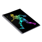 Carnet Table Tennis Sport Éléments Table Tennis (Côté Droit)