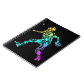 Carnet Table Tennis Sport Éléments Table Tennis (Côté gauche)