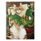 Carnet Table Top Jeu Dragon Chat (Devant)
