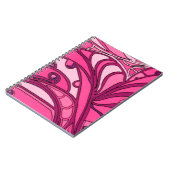 Carnet Tableau Abstrait à panneau rose (Côté gauche)