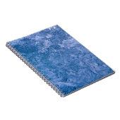 Carnet Tableau abstrait bleu (Côté Droit)
