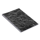 Carnet Tableau abstrait noir et blanc (Côté Droit)