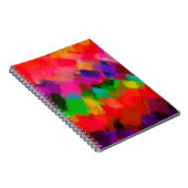 Carnet Tableau coloré Abstrait #2 (Côté Droit)
