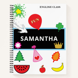 Carnet Tableau de bord de l'école NOM Fruit