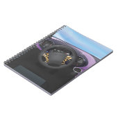 Carnet Tableau de bord de voiture de sport (Côté gauche)