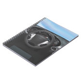 Carnet Tableau de bord de voiture de sport (Côté gauche)
