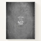Carnet Tableau de bord Retourner aux notes scolaires ou à (Dos)