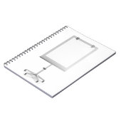 Carnet Tableau de conférence vide (Côté gauche)