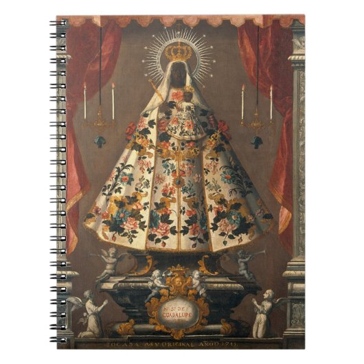 Carnet Tableau de Madonna noire 1745 (Devant)