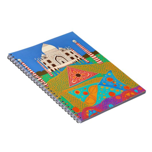 Carnet Tableau de Taj Mahal (Côté Droit)
