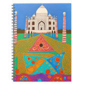 Carnet Tableau de Taj Mahal (Devant)
