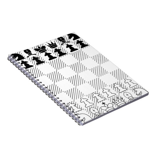 Carnet Tableau d'échecs classique (Côté Droit)