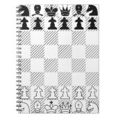 Carnet Tableau d'échecs classique (Devant)