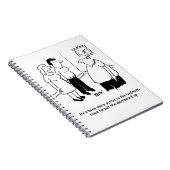 Carnet Tableau noir dans la chambre. Drôle dessin (Côté Droit)