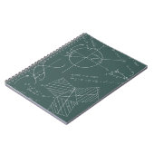Carnet Tableau noir de maths (Côté gauche)