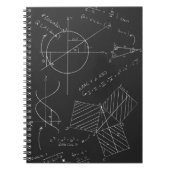 Carnet Tableau noir de maths (Devant)
