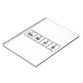 Carnet Tableau périodique de génie (Côté gauche)