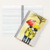 Carnet tableau plein d'amour de l'ado et du jeune âge (À l'intérieur)