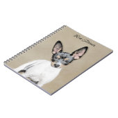 Carnet Tableau Rat Terrier - Cute Original Chien Art (Côté gauche)