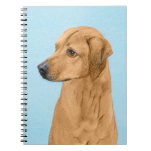 Carnet Tableau Rhodesian Ridgeback - Art Chien original