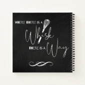 Carnet Tableau | Spirale de collection de recettes famili (Dos)