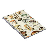 Carnet Tableau vintage des champignons comestibles (Côté Droit)