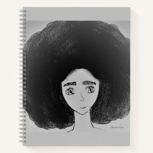 Carnet Tableur Afro (Devant)