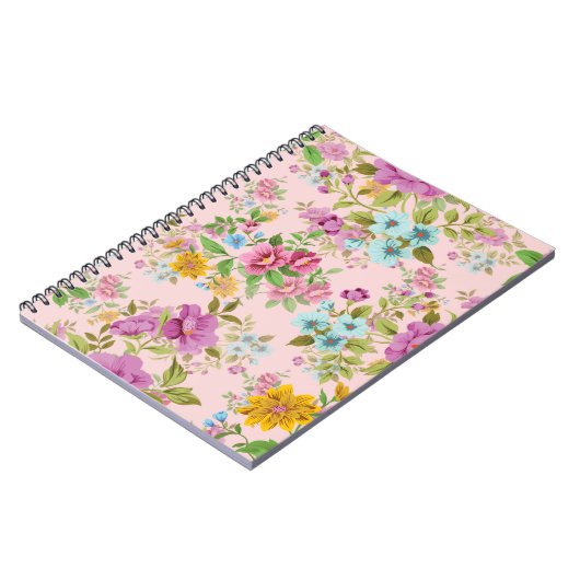 Carnet Tablier à fleurs (Côté gauche)