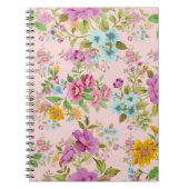 Carnet Tablier à fleurs (Devant)