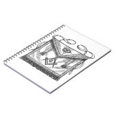 Carnet Tablier maçonnique (Côté gauche)