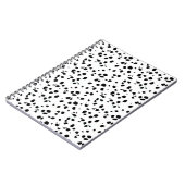 Carnet Taches dalmatiennes, copie dalmatienne, fourrure (Côté gauche)
