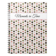 Taches de couleur olive rétro, rose et marron doux