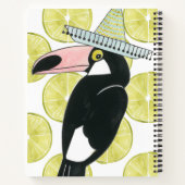 Carnet Taco à propos d'amour | Toucan Sombrero (Dos)