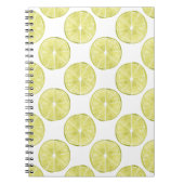 Carnet Taco à propos de ça | Motif de chaux (Devant)