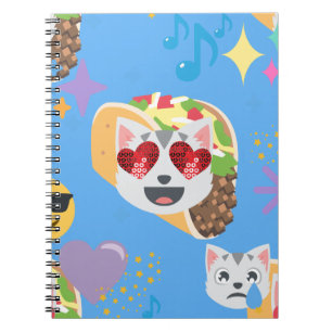 Carnet taco cat emoji