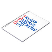 Carnet Taco trump (Côté gauche)