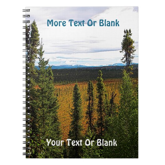 Carnet Taiga été (Devant)